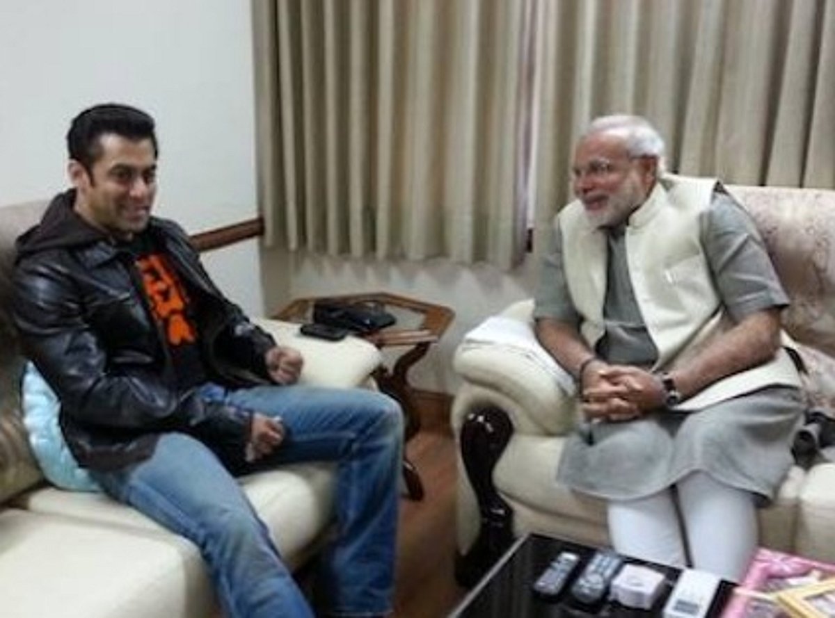 மோடியுடன் சல்மான்கான் சந்திப்பு